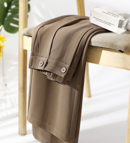 Elegant Grace Flared Trousers