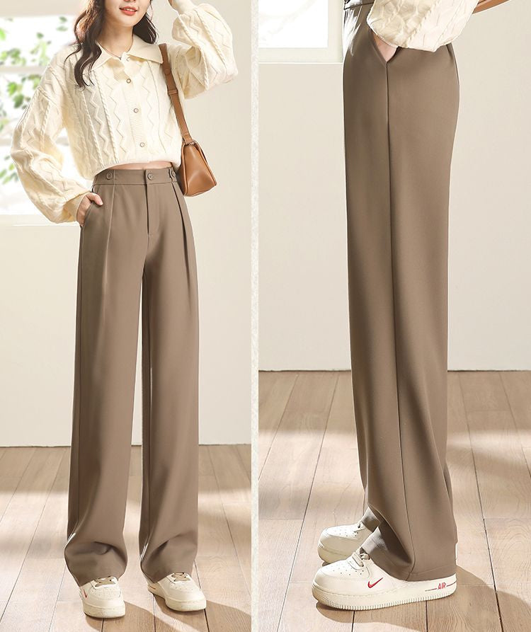 Elegant Grace Flared Trousers