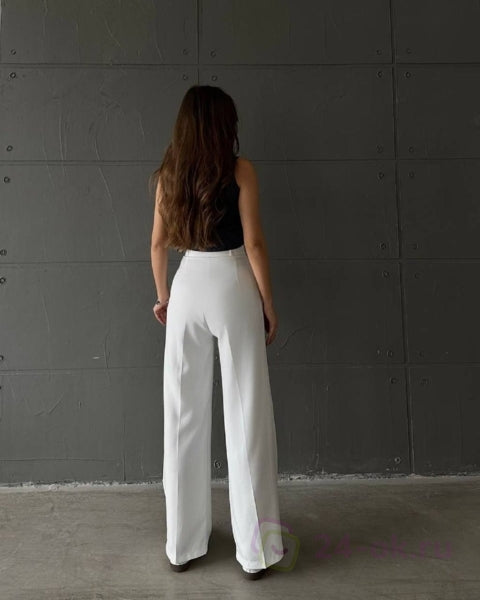 Elegant Grace Flared Trousers